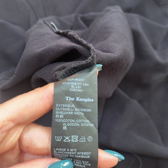 The Kooples Men’s Black Polo Size L - Picture 6 of 6